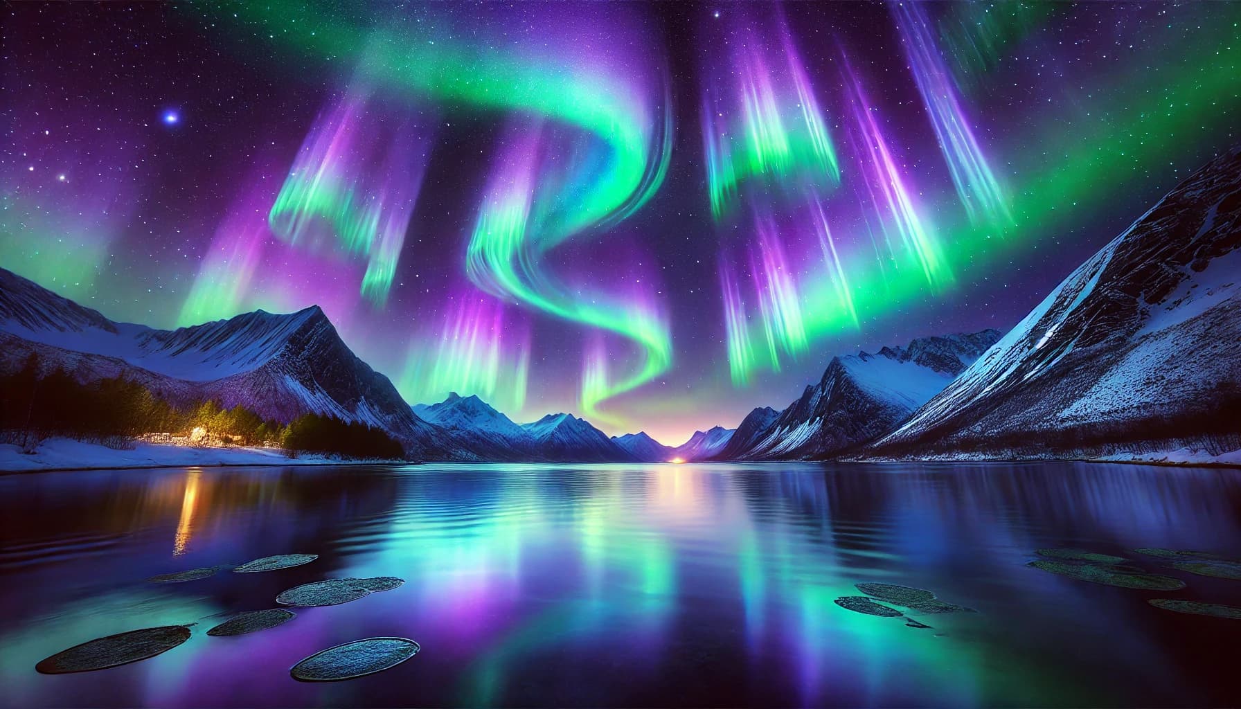 Aurora Background